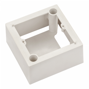 Настенная коробка под рамку французского стандарта, 45х45 мм